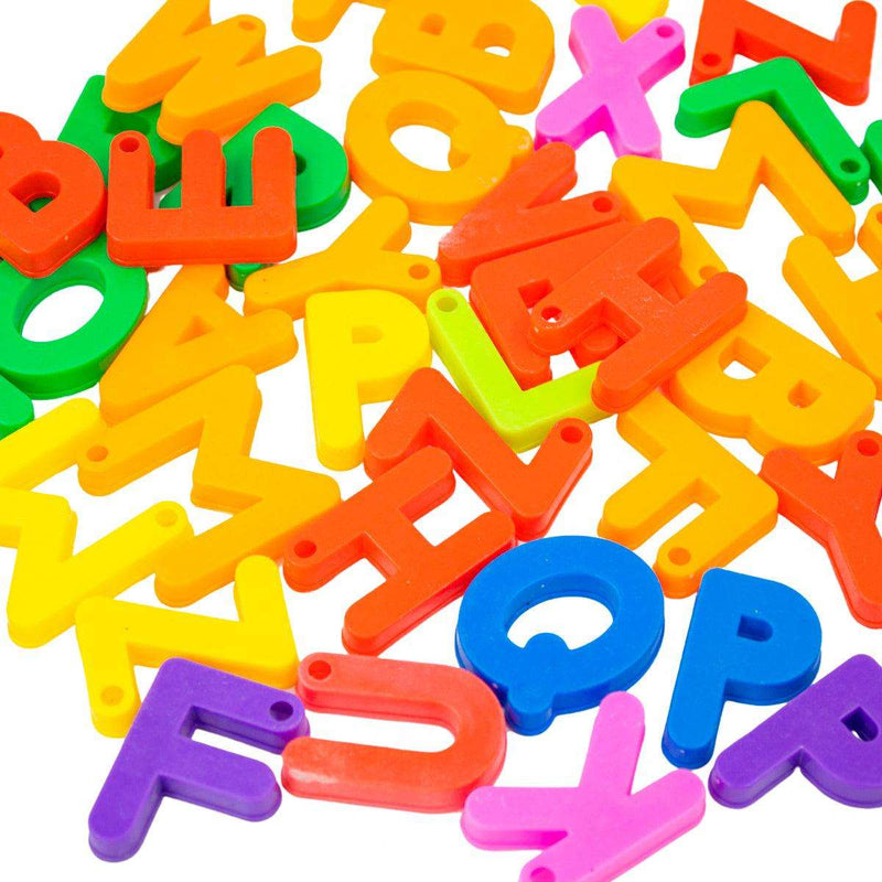 Brinquedo De Montar Letras Plástico Interativo Blocos Infantil Colorido - Pechinchas Daweb