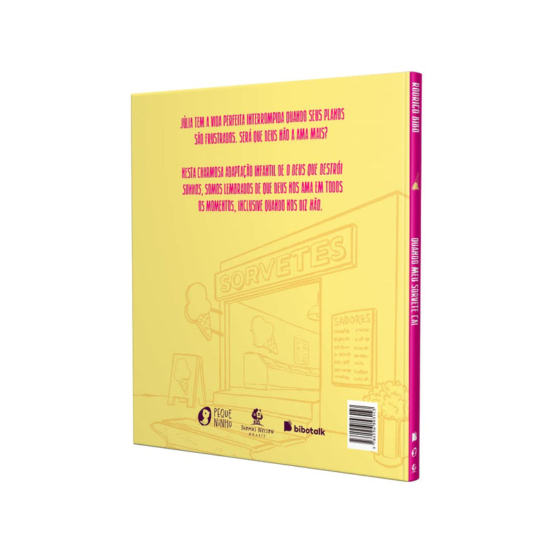 Livro Quando meu sorvete cai - Pechinchas Daweb