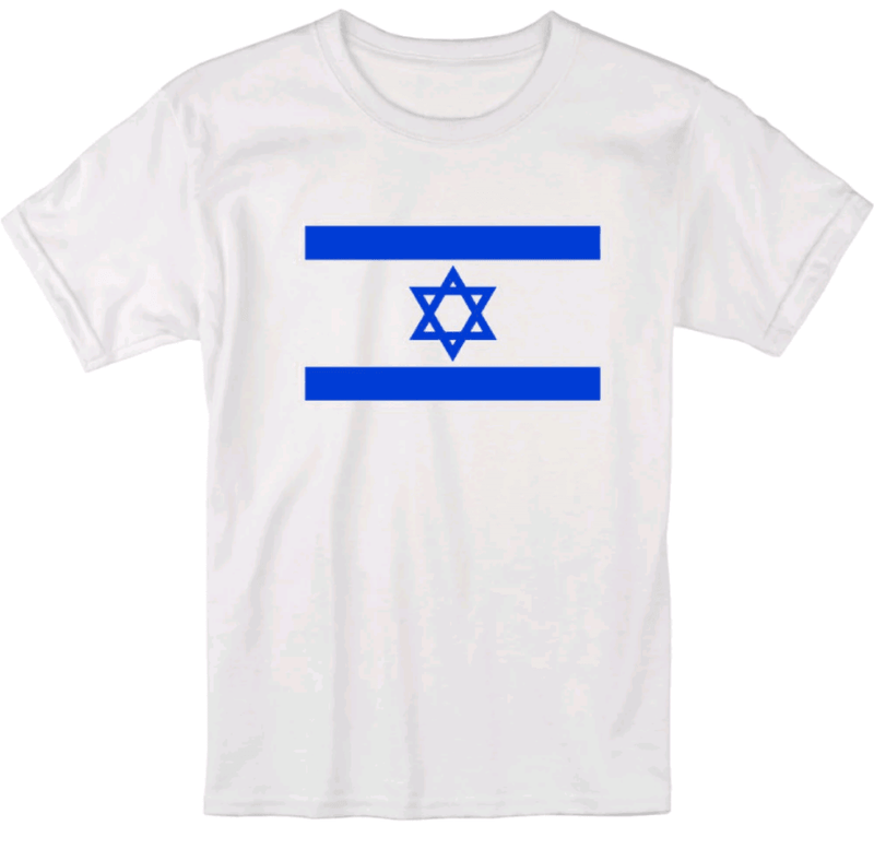 Camiseta Minimalista Israel - Pechinchas Daweb