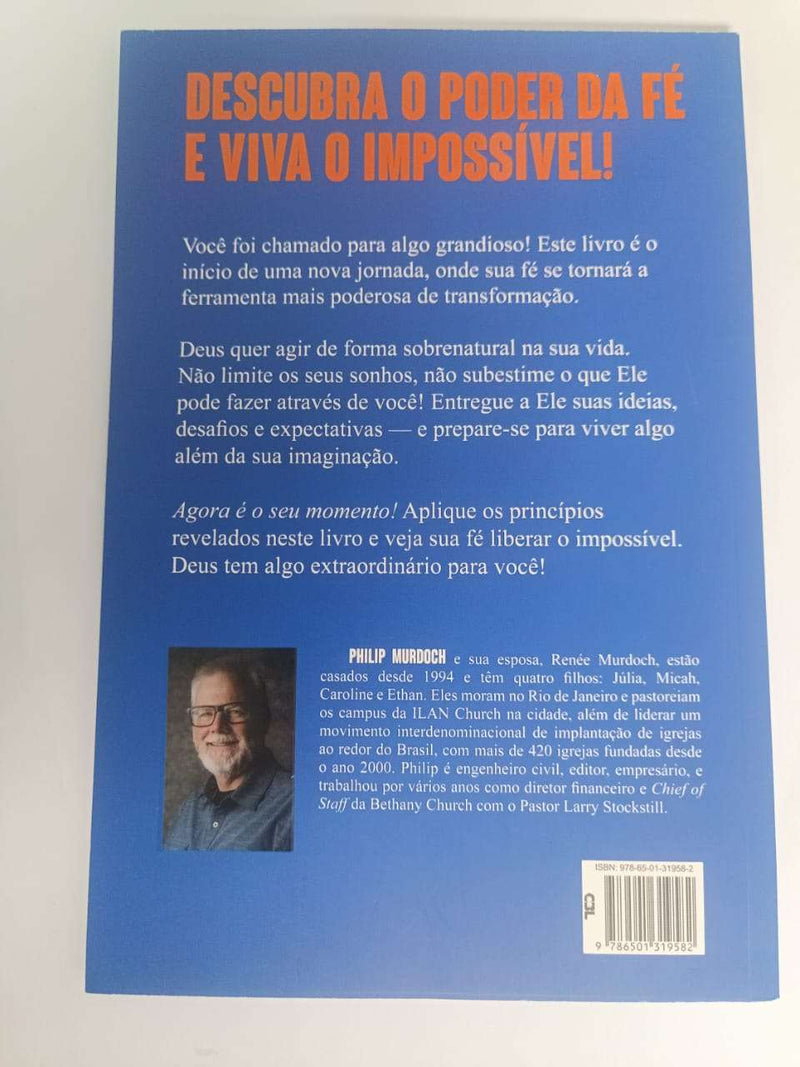 Livro Fé para viver o impossível: Phillip Murdoch - Pechinchas Daweb