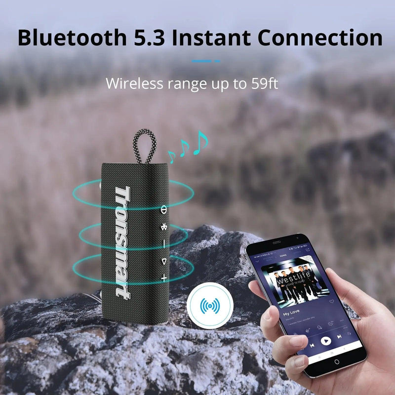 Caixa de som Bluetooth a prova d´agua - Pechinchas Daweb