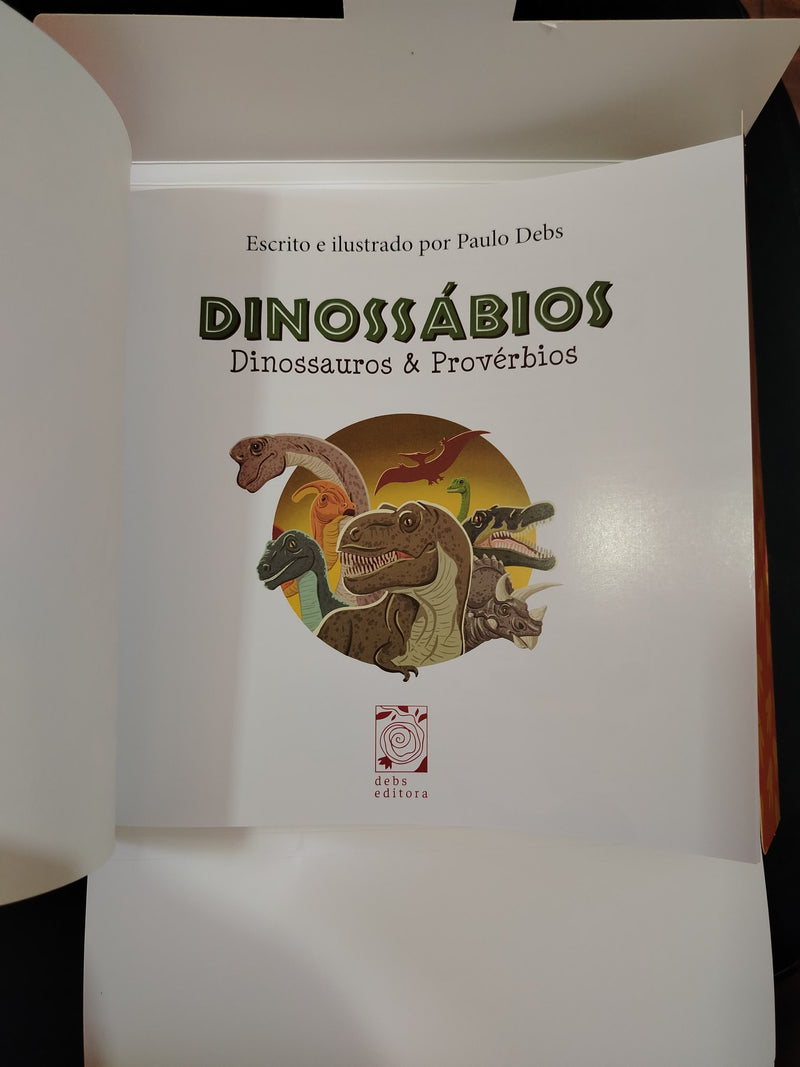 Livro Dinossábios – Livro + itens criativos