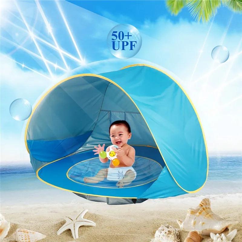 Tenda de praia do bebê Proteção UV - Pechinchas Daweb